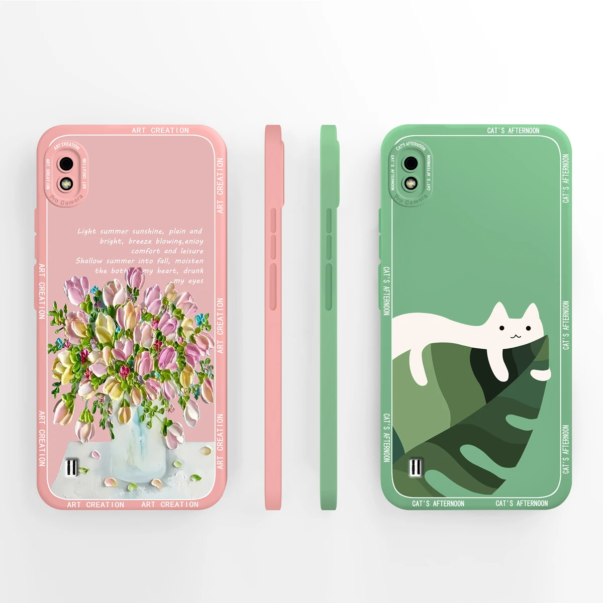 Liquid Silicone Phone Case - Simple Design, Full Protection Bumper
