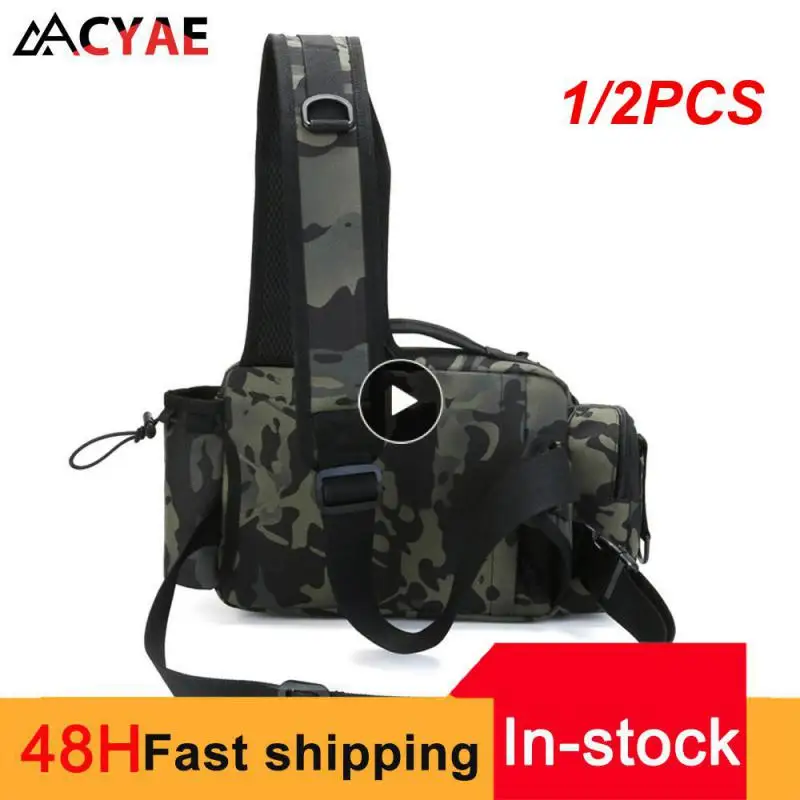 

1/2PCS Men's Fishing Rod Bags Single Shoulder Luya Fishing Reel Case Bag Fishing Travel Shoulder Bags Storage для рыбалки