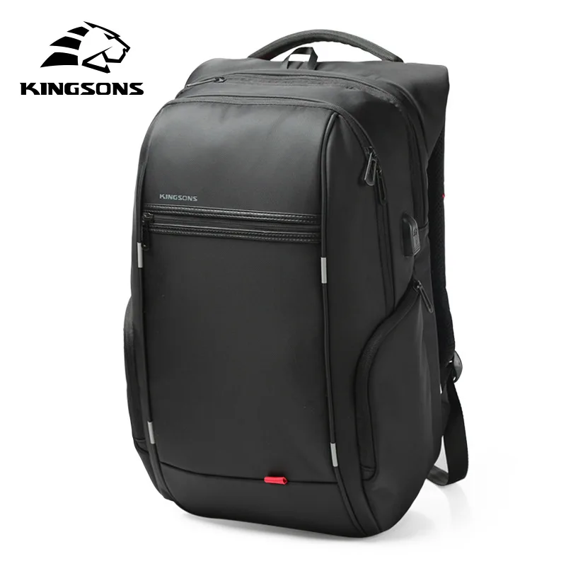 Top Kingsons Men Inch Laptop Business Backpack Male Anti