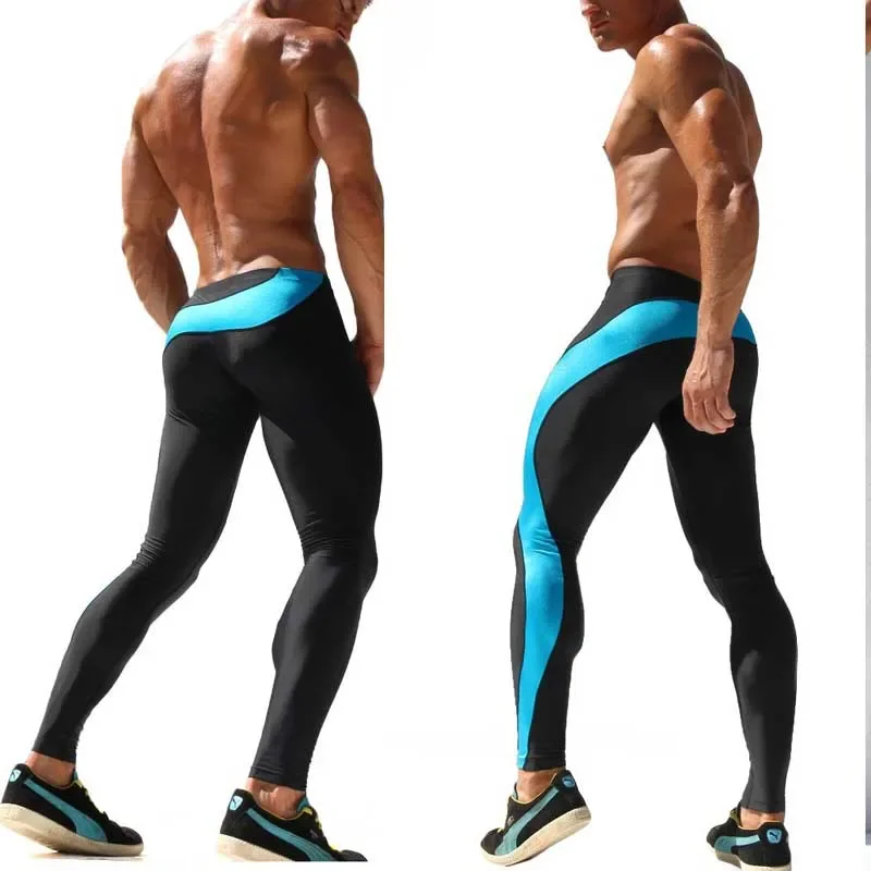 

Модные мужские джоггеры, компрессионные брюки, высокие эластичные повседневные брюки, лосины из спандекса, мужские спортивные брюки для мужчин, леггинсы