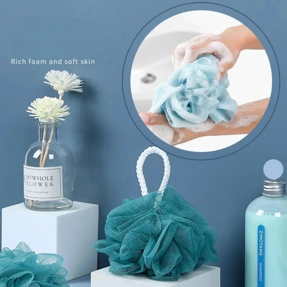 3pcs/set Body Scrubber Back Massage Exfoliating Sponge Bathroom Bath Brush Scrub Shower Brush Body Wash Scrub Bath Supplies 4