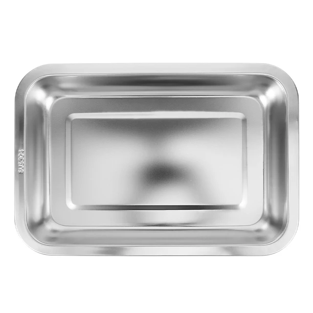 Large Stainless Steel Cat Litter Box Sturdy Non-Slip Pet Toilet for Indoor Cats Easy to Clean Kitten Litter Pan Household Use 4