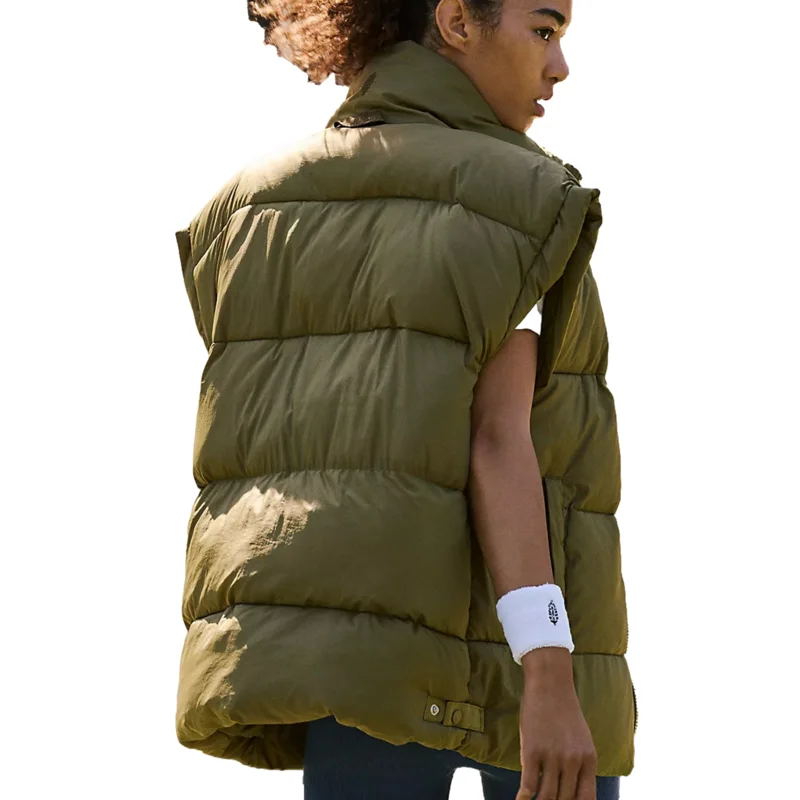 Casual Winter Puffer Vest Warm Casual With Pockets 1