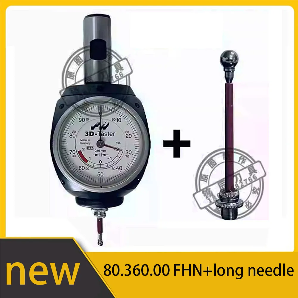 

German Hammer 3D Edge Finder Probe 80.360.00FHN CNC Machine Tool Measuring Head Universal Edge Finder