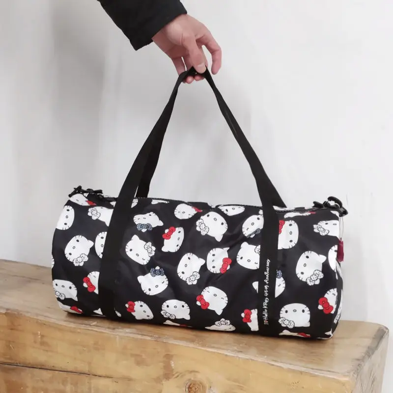 Hello Kitty Sports Bag Sport Bag Kawaii Rucksack Bags Luggage Bag Animation Derivatives