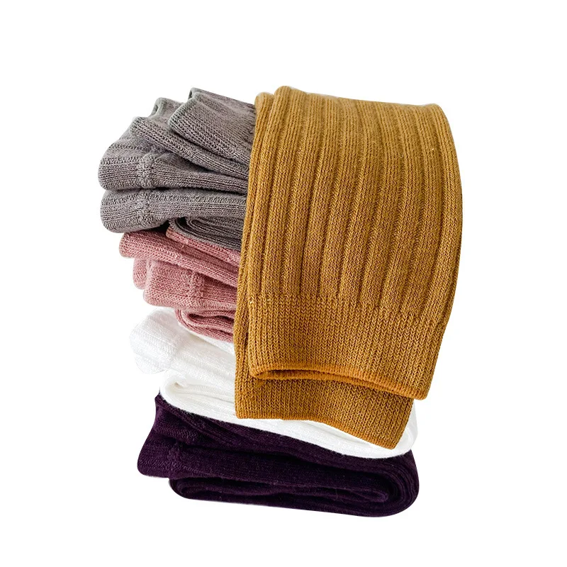 Spring Autumn Baby Pants Newborn Girls Leggings Soild Color Cotton Pants Kids Children Leggings Baby Pantyhose for Girls Boys girls pantyhose