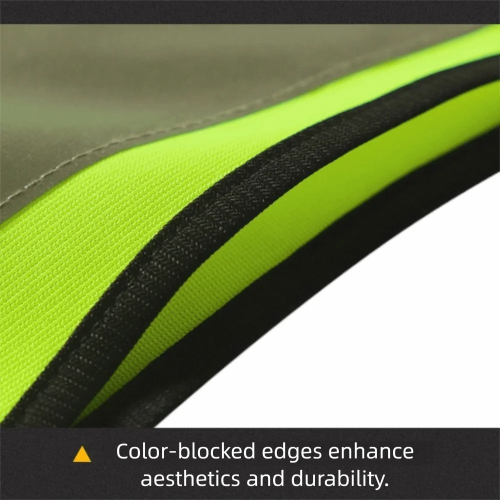 남녀공용 포켓 반사 안전 조끼 반사 조끼 작업 조끼 지퍼형 고시인성 조끼 보안 유니폼