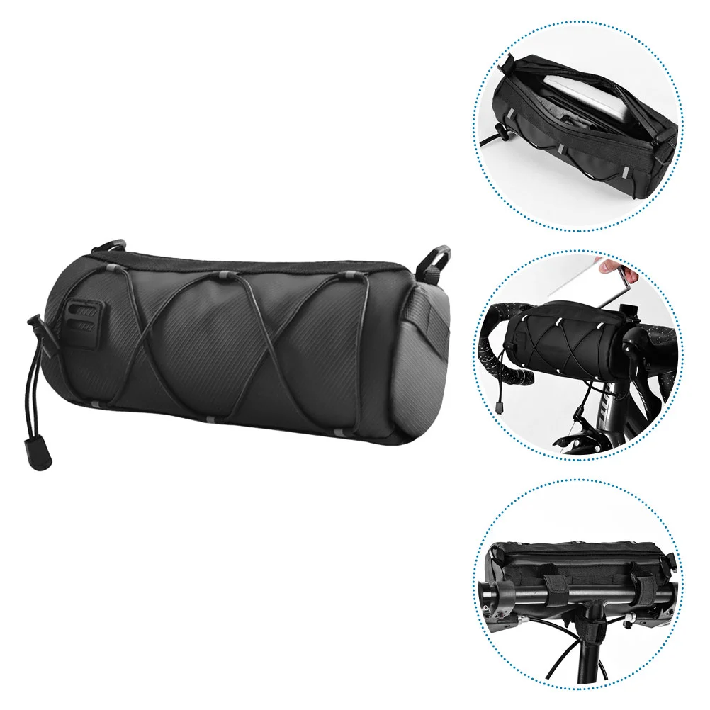 

Handlebar Bag Large Multi-use Portable Front Storage Pouch Mountain Bike Bag