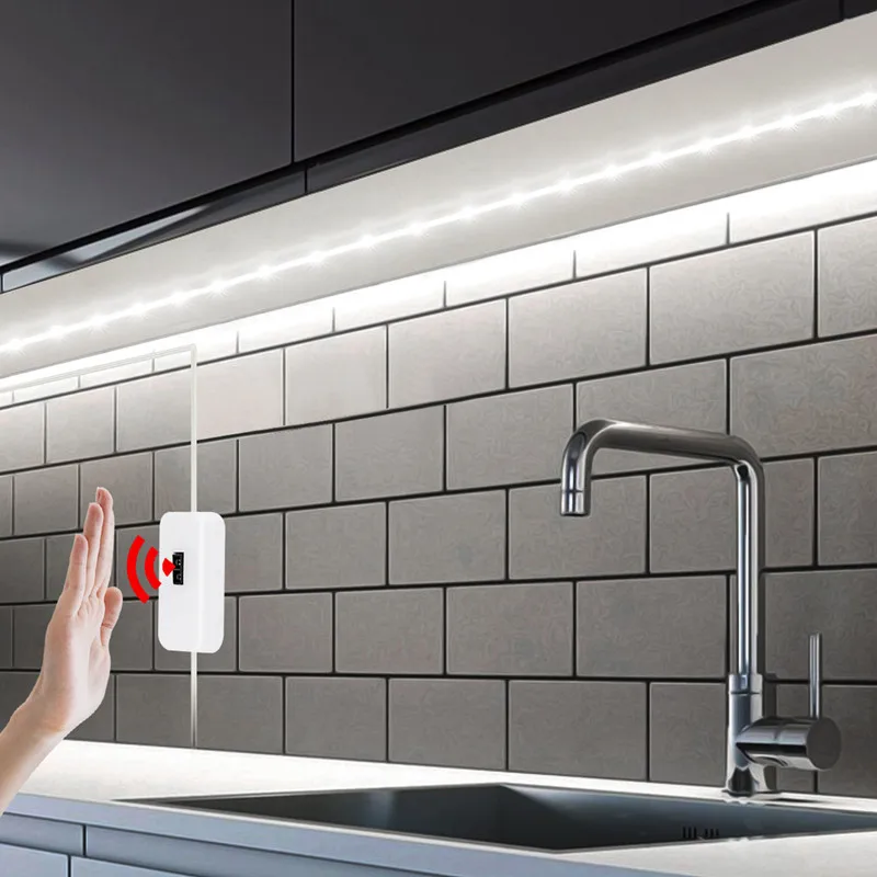

Motion Sensor Light 5V USB LED Strip Hand Sweep Waving ON OFF Night Lamp Under Cabinet Lights LED Backlight TV Kitchen Bedroom