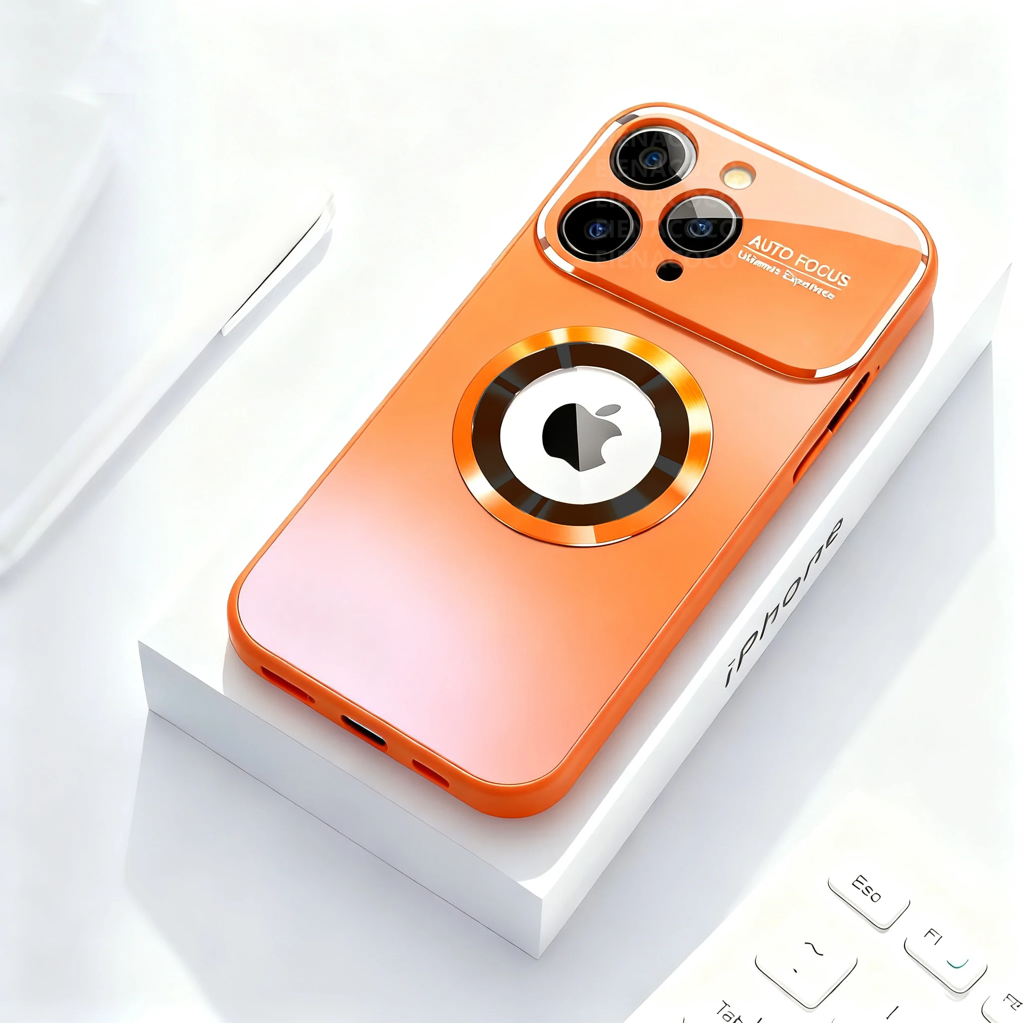 Premium Titanium Matte Magnetic Phone Case - Luxury Metallic Color, Magsafe Compatible