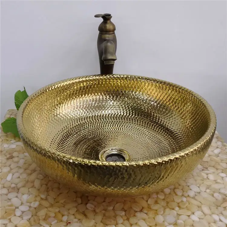 wash basin gold (7)