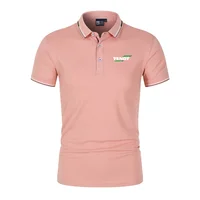 Tracteur FENDT hommes polos décontracté à manches courtes rabattu hommes chemises mode Streetwear Polos pour hommes 4XL 6