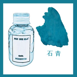 60ml 48 - Color Fountain Pen Ink Refill - Writing Stationery School Supplies (Heavenly Blue - 60ml)