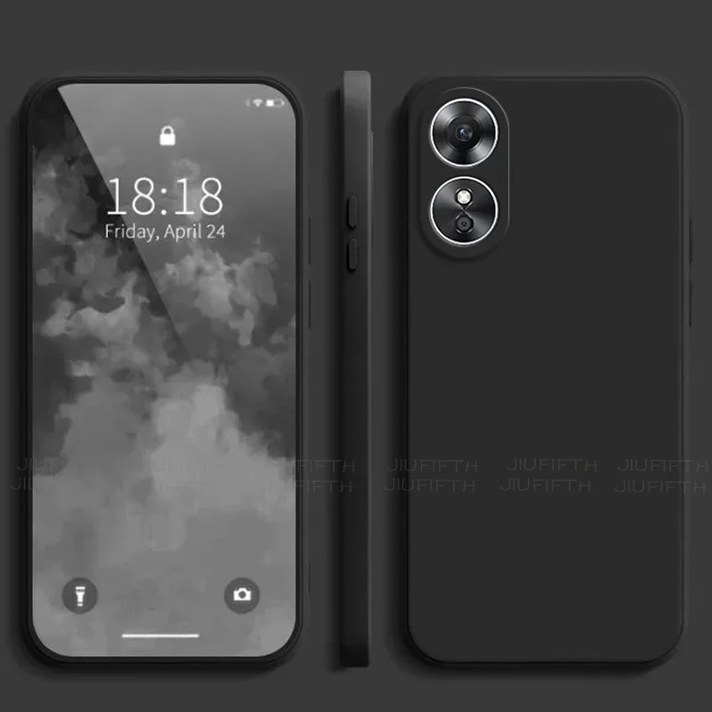 Ultra-Thin Matte Silicone Phone Case - Solid Color TPU Cover