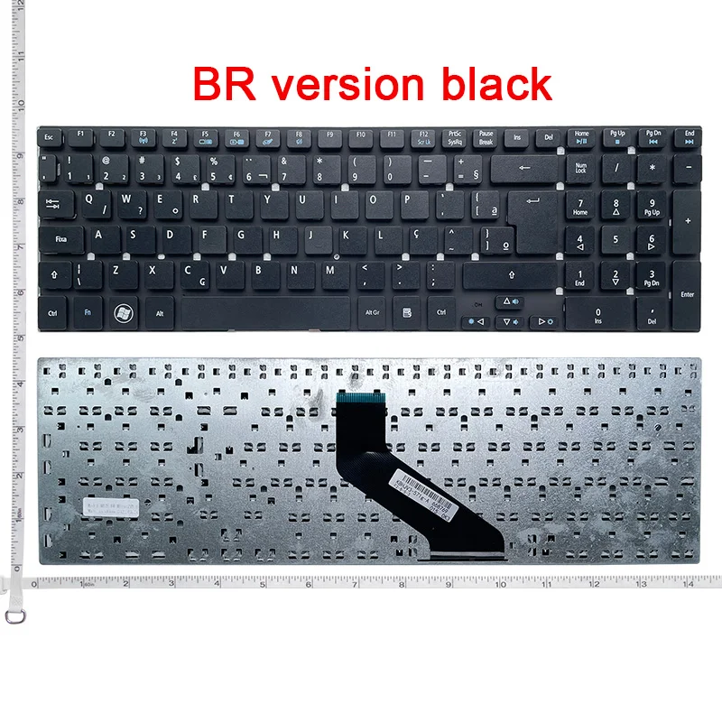 NEW Brazil/BR Laptop Keyboard for Acer Aspire E5-511 E5-511-P9Y3 E5-511G  E1-511P E5-521G E5-571 E5-571G ES1-512 ES1-711 ES1-711G