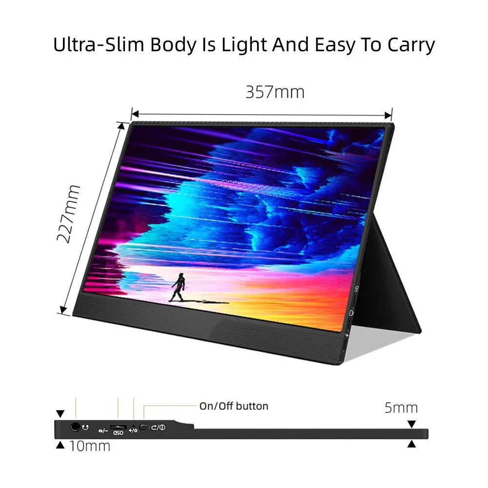PC Ʈ Xbox PS4/5 ġ ޴ , HDR  Ŀ, 72% NTSC 60Hz IPS ũ ̹ ÷, 15.6 ġ 1080P FHD