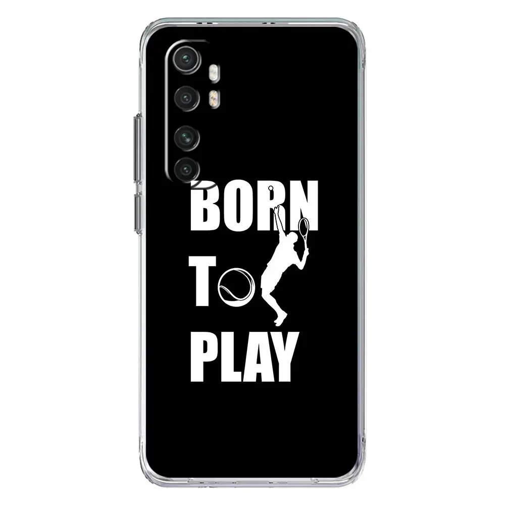 Clear Tennis Ball Sport Phone Case Cover
