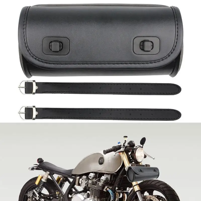 

Motorcycle Tool Bag Handlebar Saddle Pouch Retro Hanging Fork Bag Storage Organizer Accessories For Bicycle