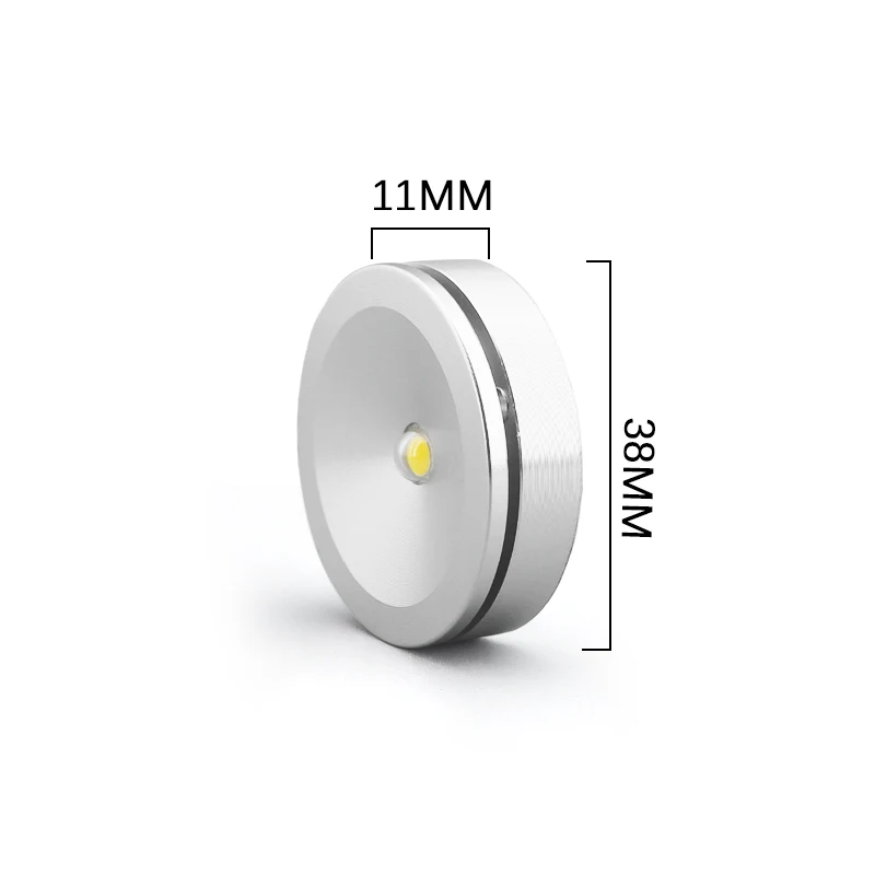 LED USB 5V 3W Led Spot Light Surface Mounted Cabinet Showcase Counter Jewelry display Lamp home DC12V Ceiling Mini Spotlight