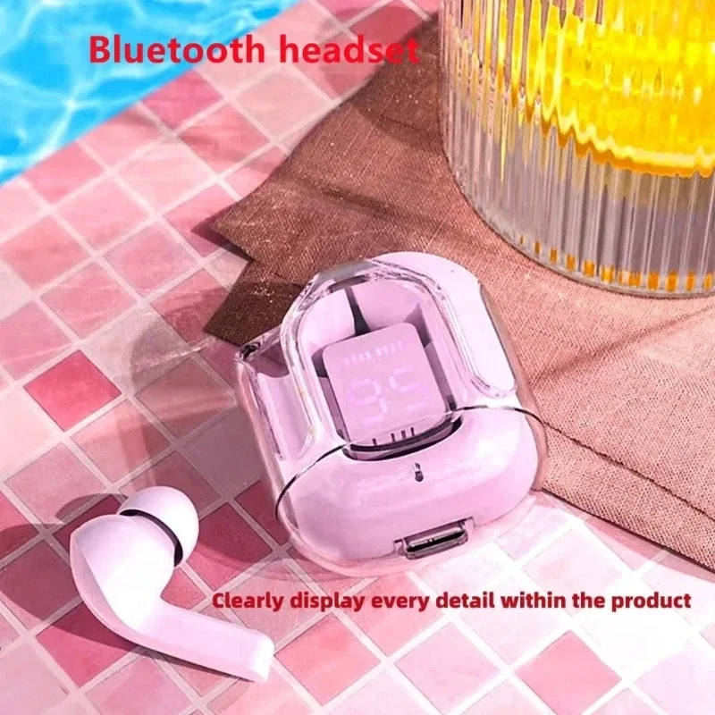 Auricolari Bluetooth Wireless Led Power Display Digitale Tws Headset Audio Stereo Bluetooth-Compatibile 5.3 Per Tutti Gli Smartphone