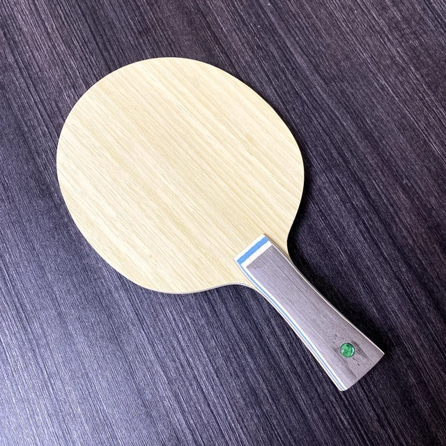 Lemuria-Table Tennis Blade, Special Hand Made Blue ALC, Classic 5 PLY Wood with 2 Layers ALC Ping Pong Padel Offensive