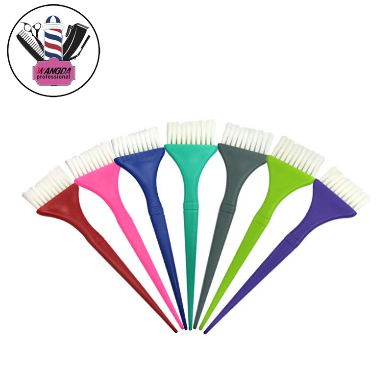 Professional 7pcs Hair Color Brush Set Salon Soft Hair Color Gadget Mixed Hair Baking Oil Tools Coloring Brushs Hair Brush