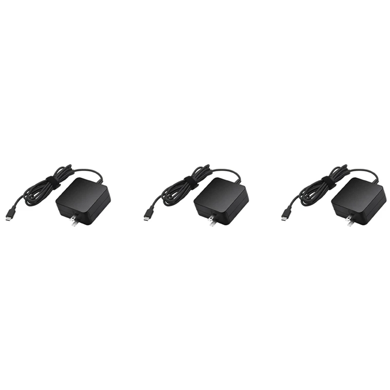 

3X 65W PD3.0 Type C Fast Charger Phone Laptop Charger Power Adapter For ASUS Zenbook Lenovo,US Plug
