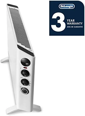 HSX3315FTS Digital 1500W Convection Panel Heater with Dual Fan, 16 lbs,  White-Slim Style
