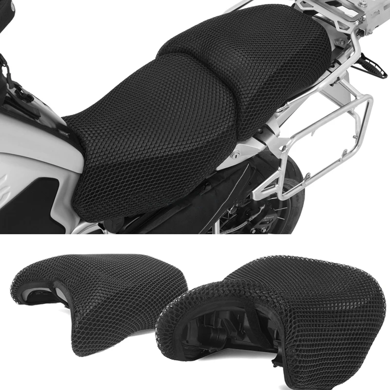 空冷R1200GSA専用 クノテック製メッシュカバー新品 オートバイ抗スリップ 3D メッシュ生地シートカバー防水