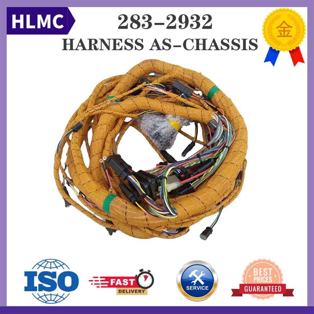 

E329D 324D 325D Harness AS-Chassis 2832932 283-2932 for C7 E324D E325D E329D External Wiring Harness CA283-2932
