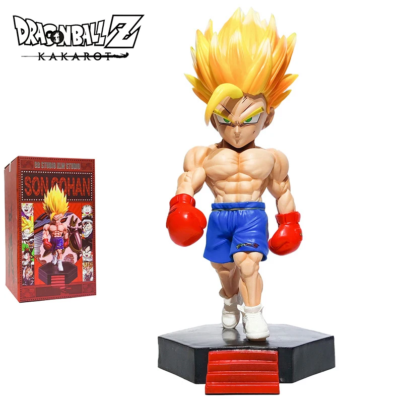 22CM Dragon Ball Z Model Kit Anime Figures Boxer Son Goku Kakarotto