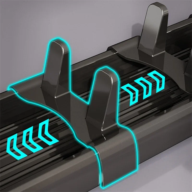 Adjustable Aluminum ABS Kitchen Dish Rack Cabinet Storage