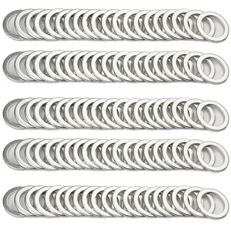 100PCS 94109-20000 9410920000 Oil Drain Plug Washer Gasket (20*28*2 mm) For Honda Accord Civic Prelude For Acura 94109 20000