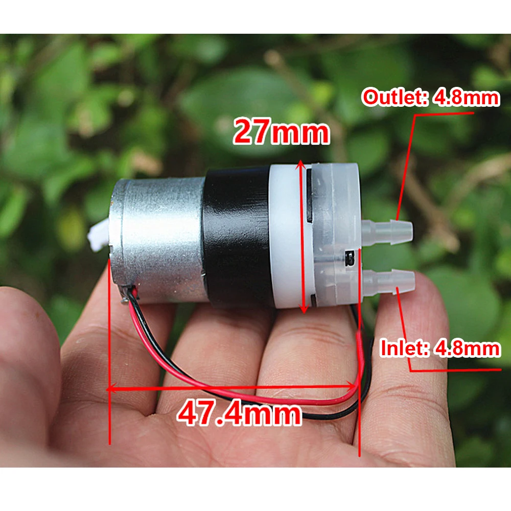 1PCS 310 Vakuum Pumpe DC 6V 3,7 V Wasserpumpe Membran Pumpe Unterdruck Pumpe  Elektrische Mini Pumpe für Spritzen Maschine Teile - AliExpress