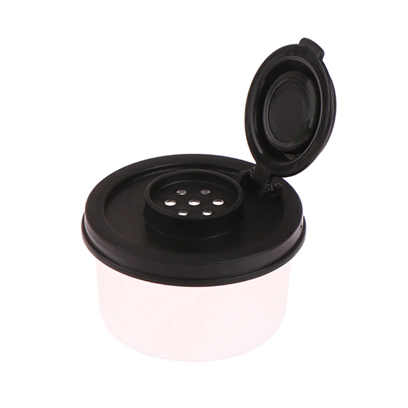 Mini tuz ve biber çalkalayıcı piknik açık mutfak yemek kabı seyahat baharat temizle renkli kapak plastik mühürlü kavanoz dağıtıcı