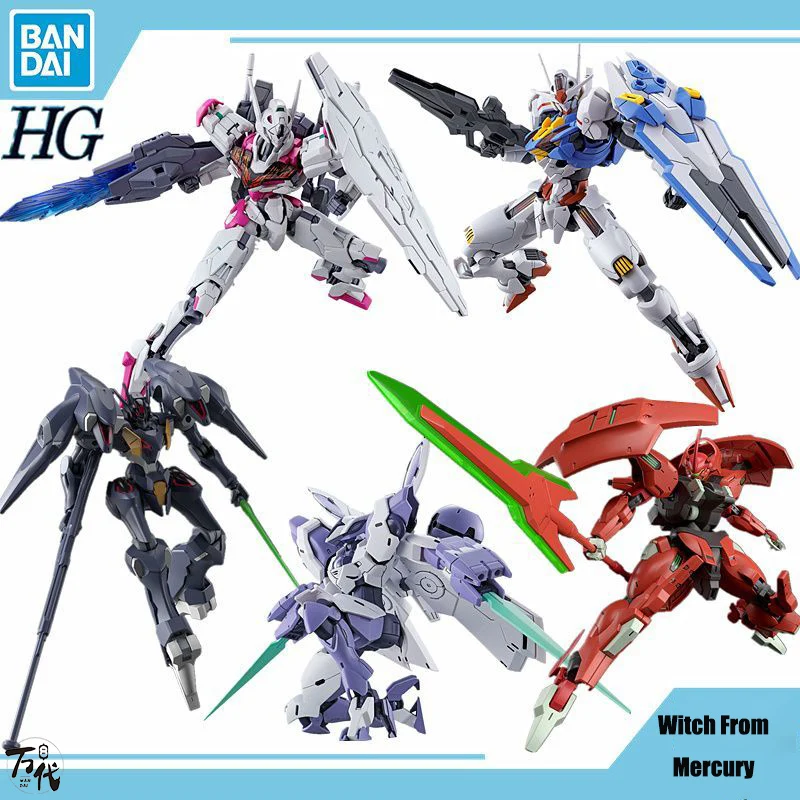 

The Witch From Mercury Original Bandai Gundam HG 1/144 GUNDAM LFRITH Action Figure Mobile Suit Gundam Model Gifts for Children