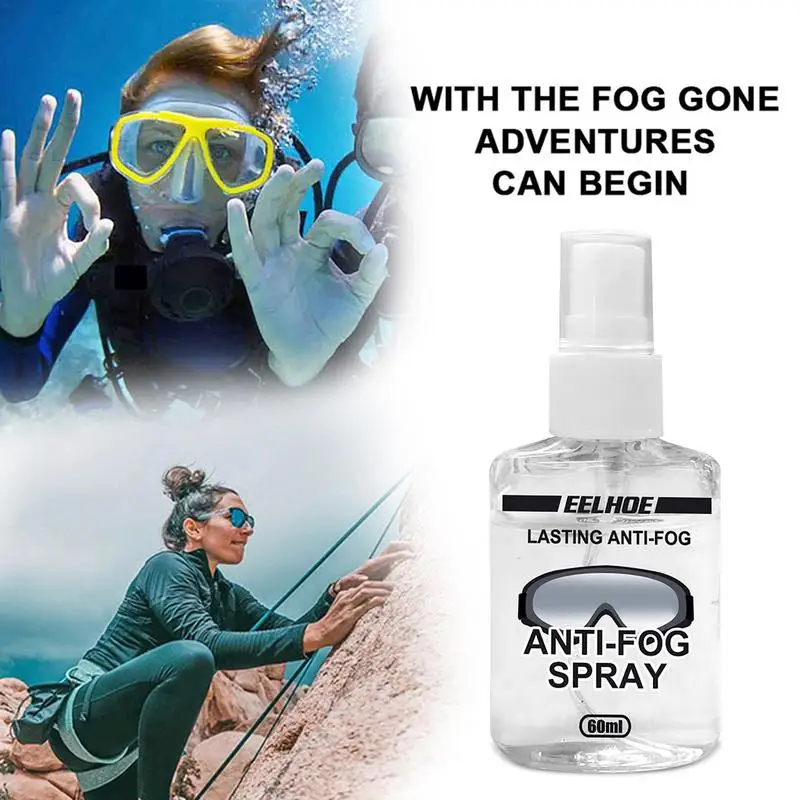 Spray Antibuée Pour Lunettes De Plongée Et Natation - 10 Ml, Formule Nano, Facile à Appliquer, Pour Masques Et Lunettes