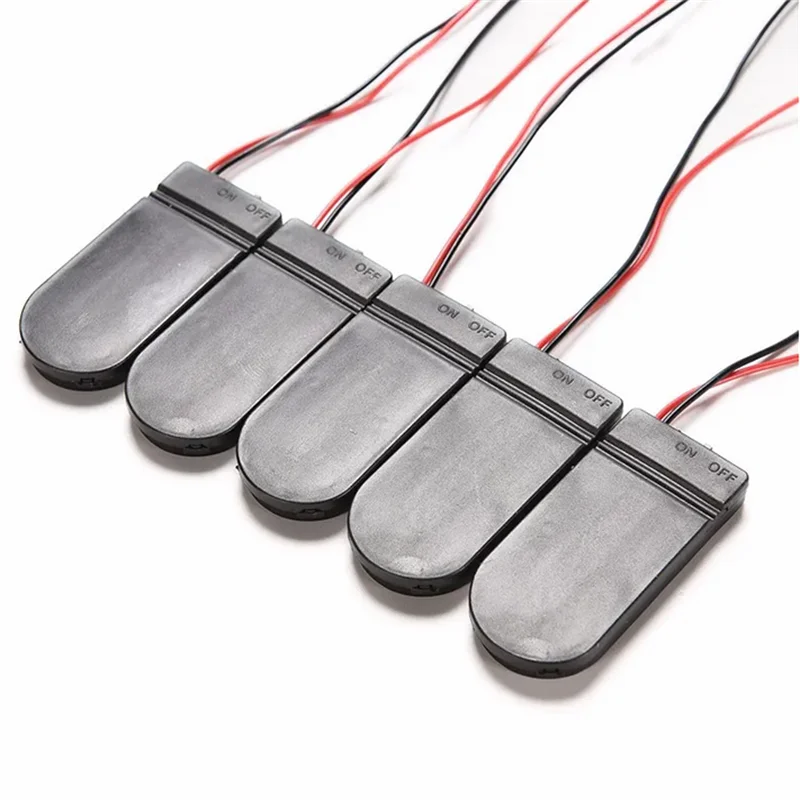 CR2032 Coin Cell Battery Holder - Through-Hole PCB Mount For CR2025, CR2016 (2-Pin)