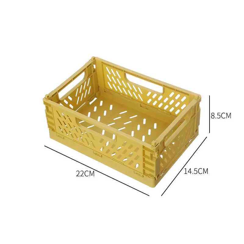 סל אחסון מתקפל ארון ארגון תיבת מטבח אביזרי חדר אמבטיה גאדג'טים לבגדים צעצועים תבלינים ירקות