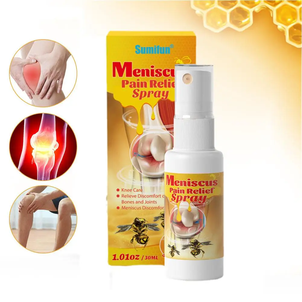 

30ml Bee Analgesic Spray Joint Massage Soothing Spray For Foot Care Knee Joint Arthritis Rheumatoid Pain Relief Ointm L6A3