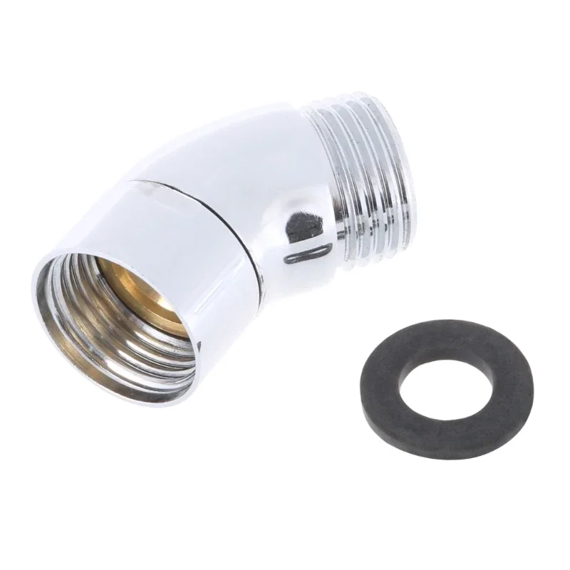 135 Degree Shower Head Elbow Adapter Shower Arm Connection Elbow Shower Head Extender Connector Coupler Easy to Use