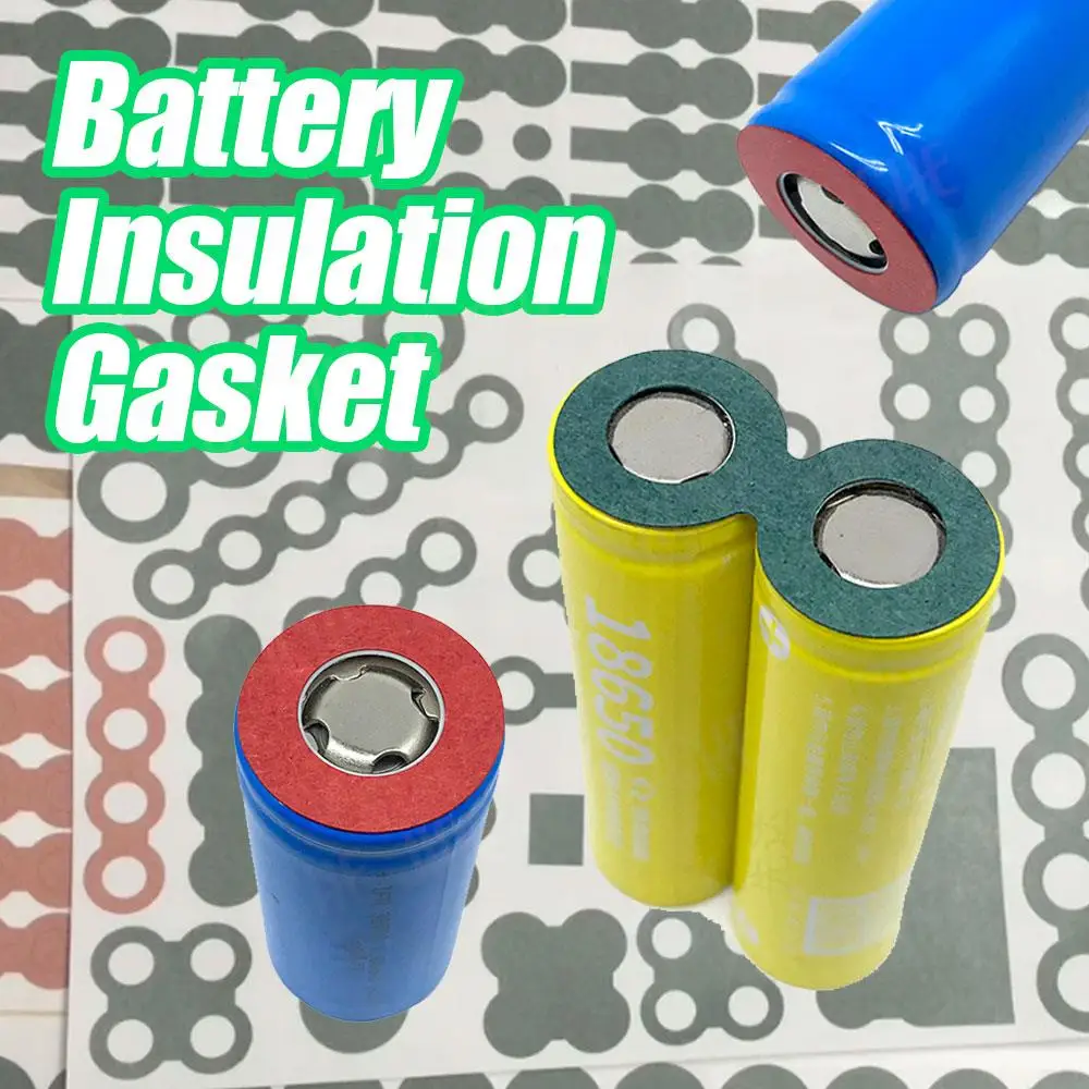 30 Pz 18650 21700 26650 Batteria Agli Ioni Di Litio Isolamento Guarnizione Pack Cella Elettrodo Strumento Isolato Singola Carta D'Orzo