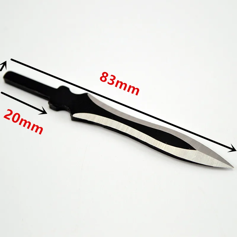 Tea Cutter 420 Stainless Steel Tea Knife, Embryo Tea Sword, Semi-Finished Embryo, Mirror Laser Pattern, 2Pc