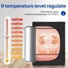 2-Person Portable Steam Sauna Tent Chair Remote Control 1400W 4L 270lbs 75" Tall 104-131°F Home Relaxation Spa 4