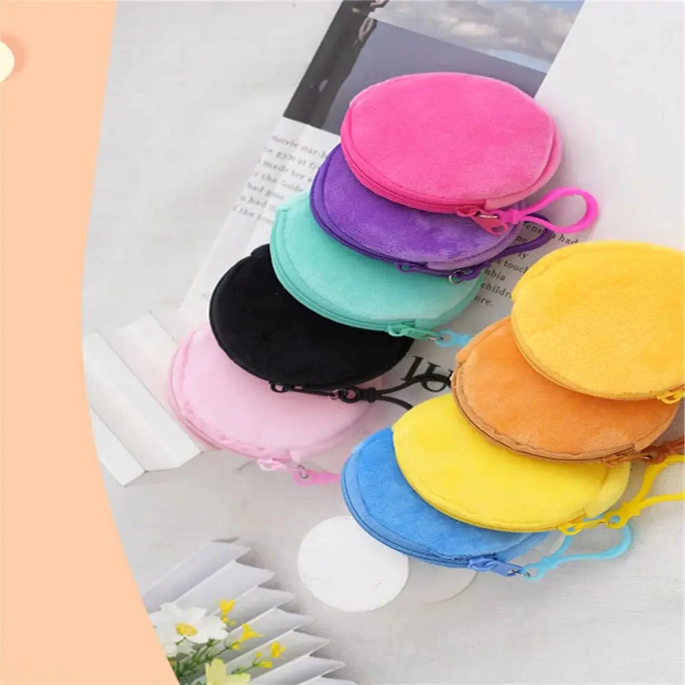 36PCS 10CM 플러시 믹스 색상 동전 지갑 가방 파우치, 플러시 장난감 가방