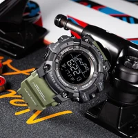SMAEL 8082  multifunctional single display electronic watch electronic watch student sports large dial waterproof 2