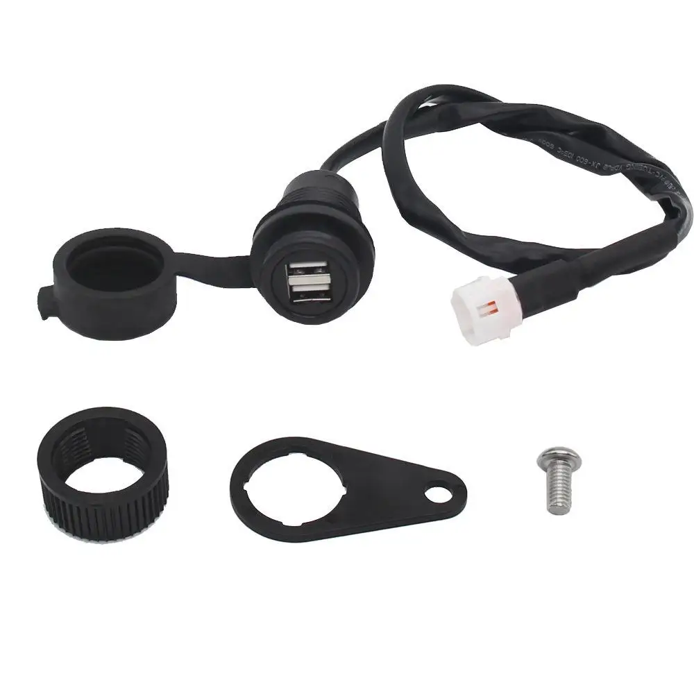 야마하 MT-09 트레이서 700 FZ-07용 경량 오토바이 USB 충전기 소켓 휴대용 전원 액세서리