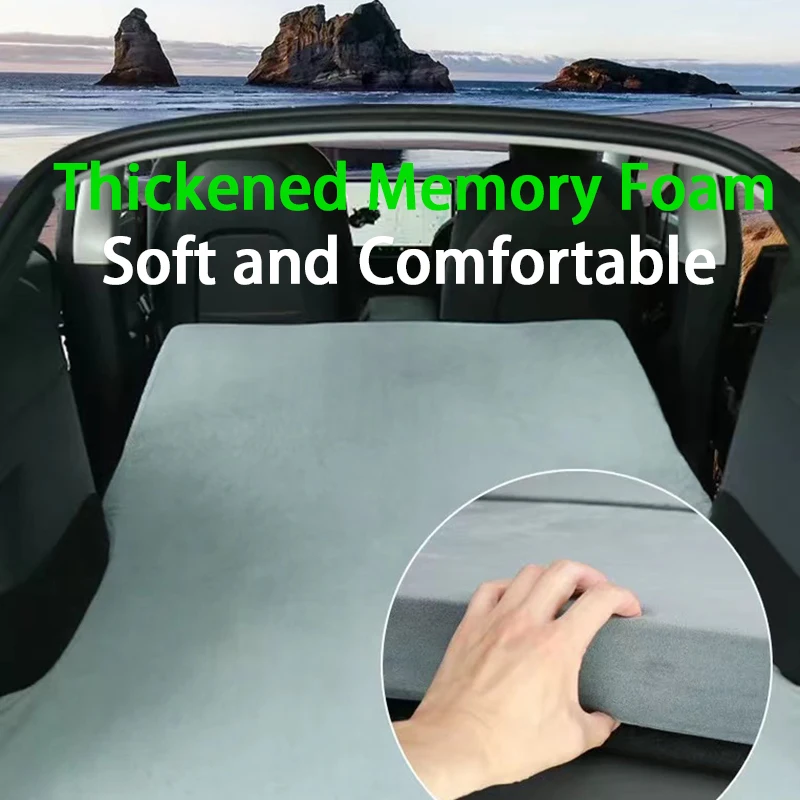 For Tesla Model Y Camping Mattress Portable Foldable Memory Foam For Tesla Model Y Travel Sleeping Bed Accessories