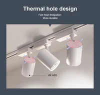 LED Track Light Spotlight AC175-265V 12W 20W 30W 40W Warm White Cool White ABS Material COB Chip Indoor Outdoor For Home Modern 2