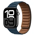 Leather-abyss blue